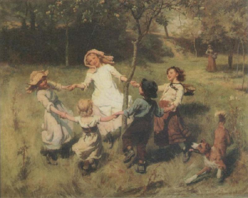 Frederick Morgan Ring-a-Ring o-Roses oil painting image